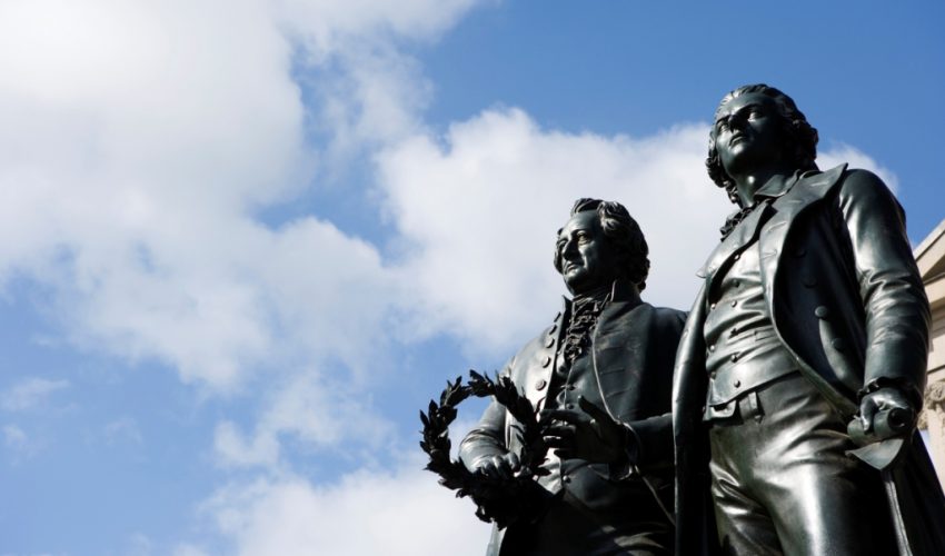 Goethe-Schiller-Denkmal (Foto: Guido Werner © weimar GmbH)